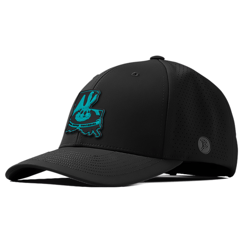 Louisiana Turquoise PVC Elite Curved