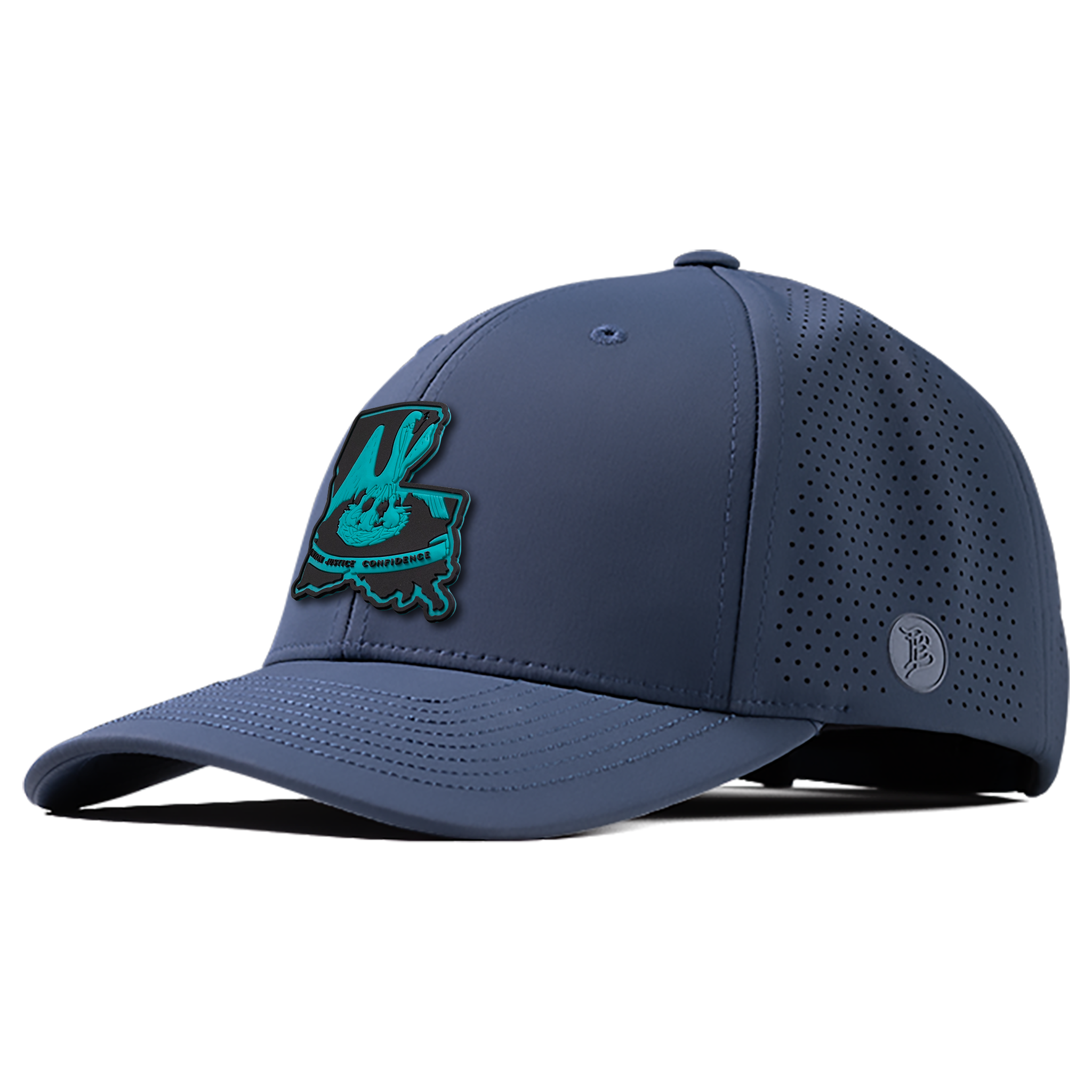 Louisiana Turquoise PVC Elite Curved
