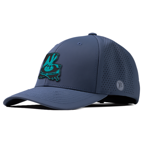 Louisiana Turquoise PVC Elite Curved