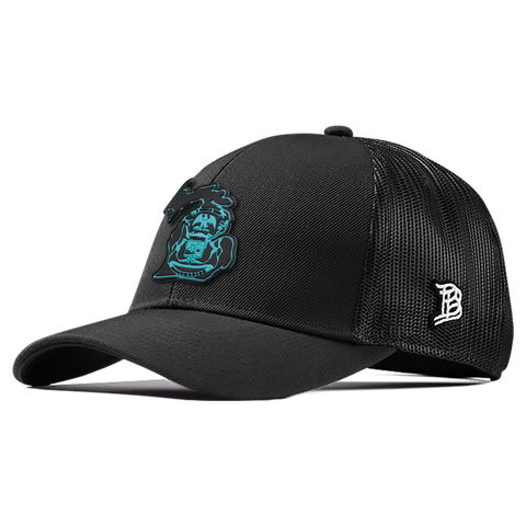 Michigan Turquoise PVC Flexfit Snapback Trucker