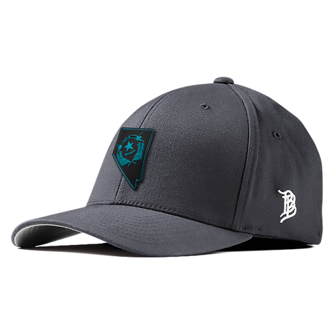 Nevada Turquoise PVC Flexfit Fitted