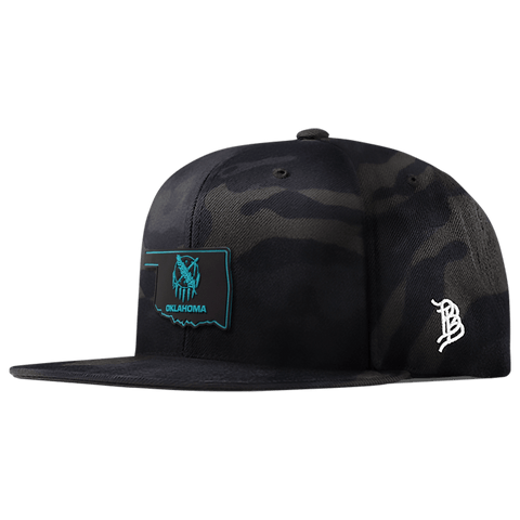 Oklahoma Turquoise PVC Classic Snapback