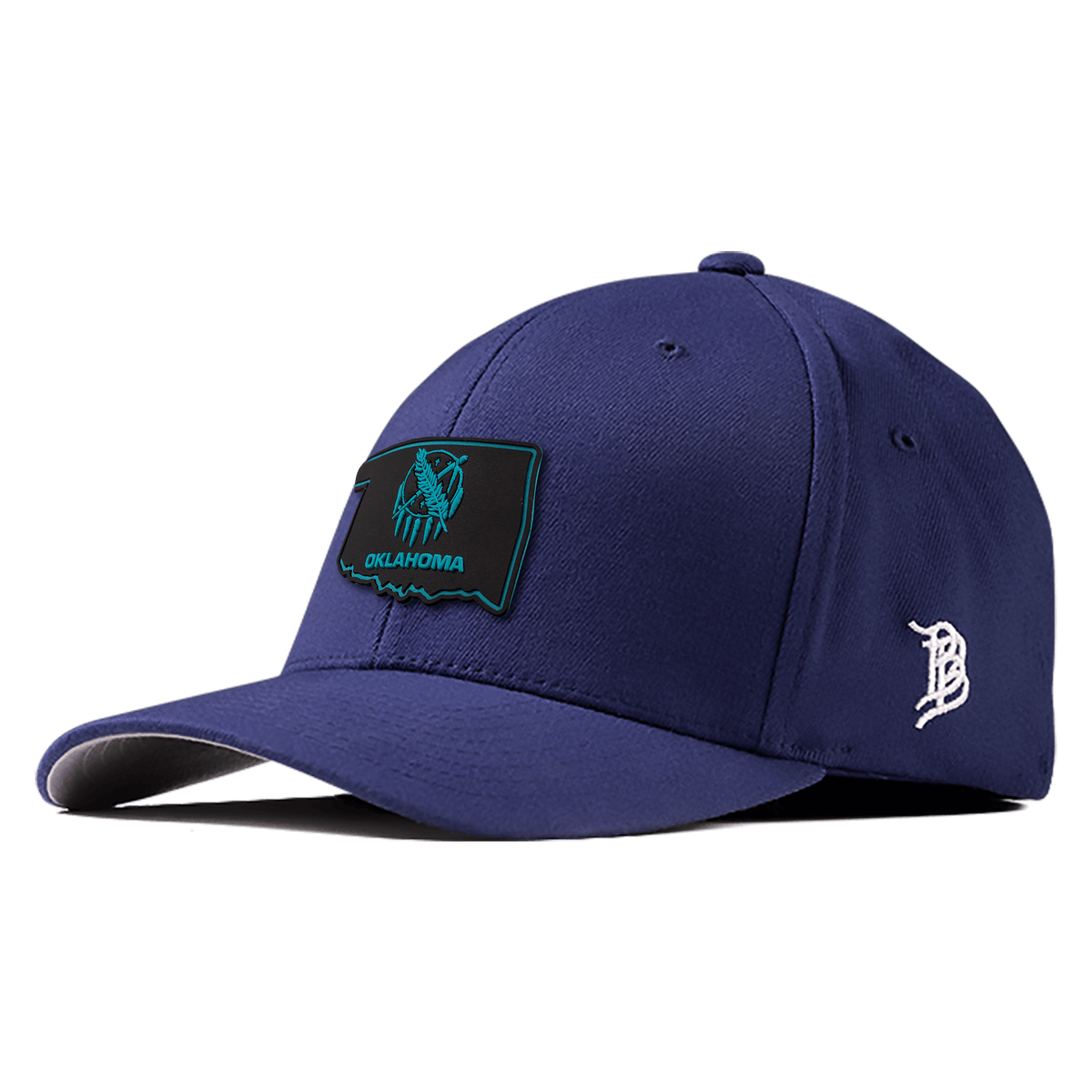 Oklahoma Turquoise PVC Flexfit Fitted