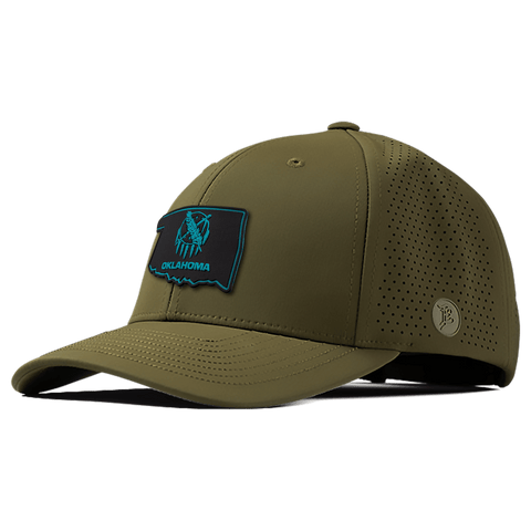 Oklahoma Turquoise PVC Elite Curved