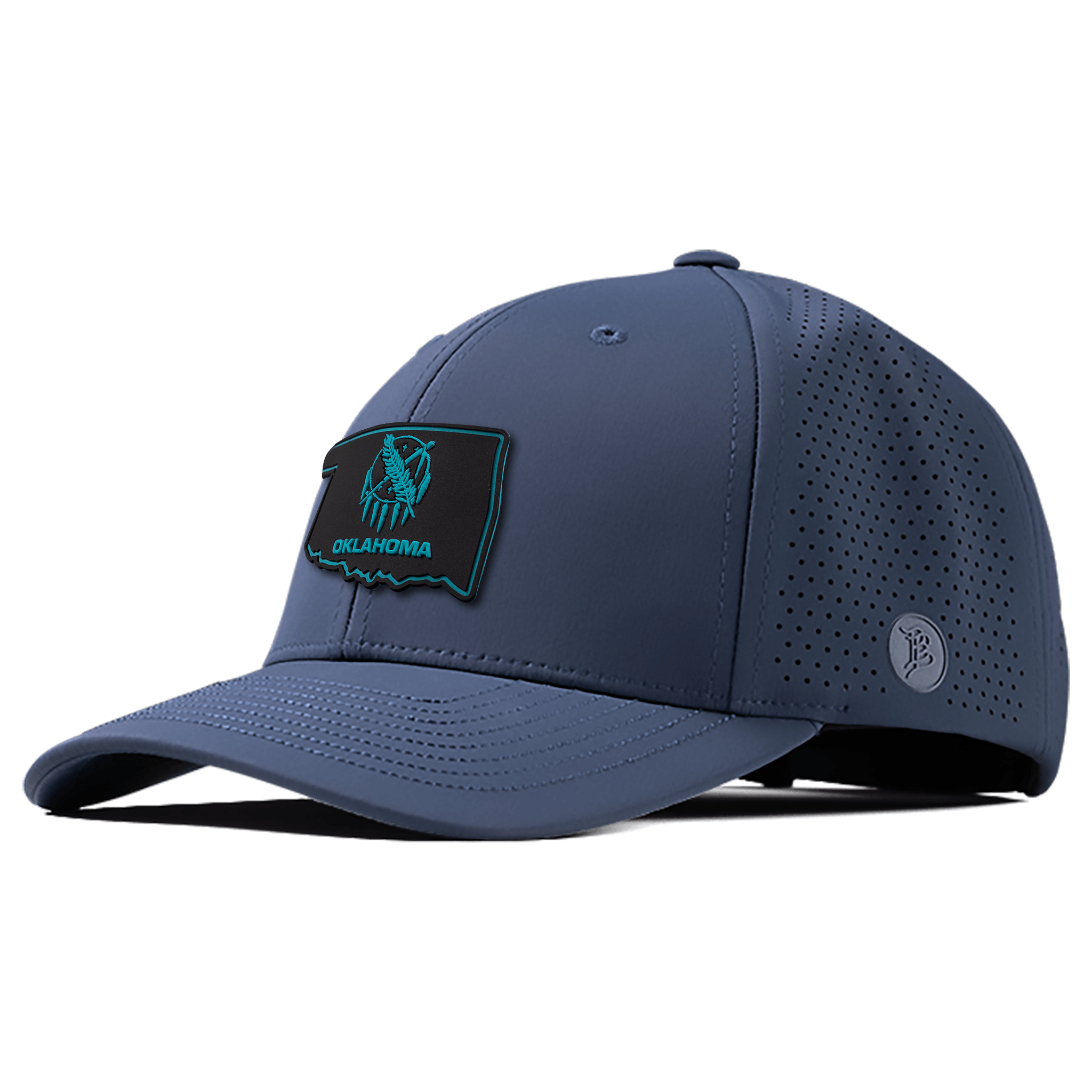 Oklahoma Turquoise PVC Elite Curved