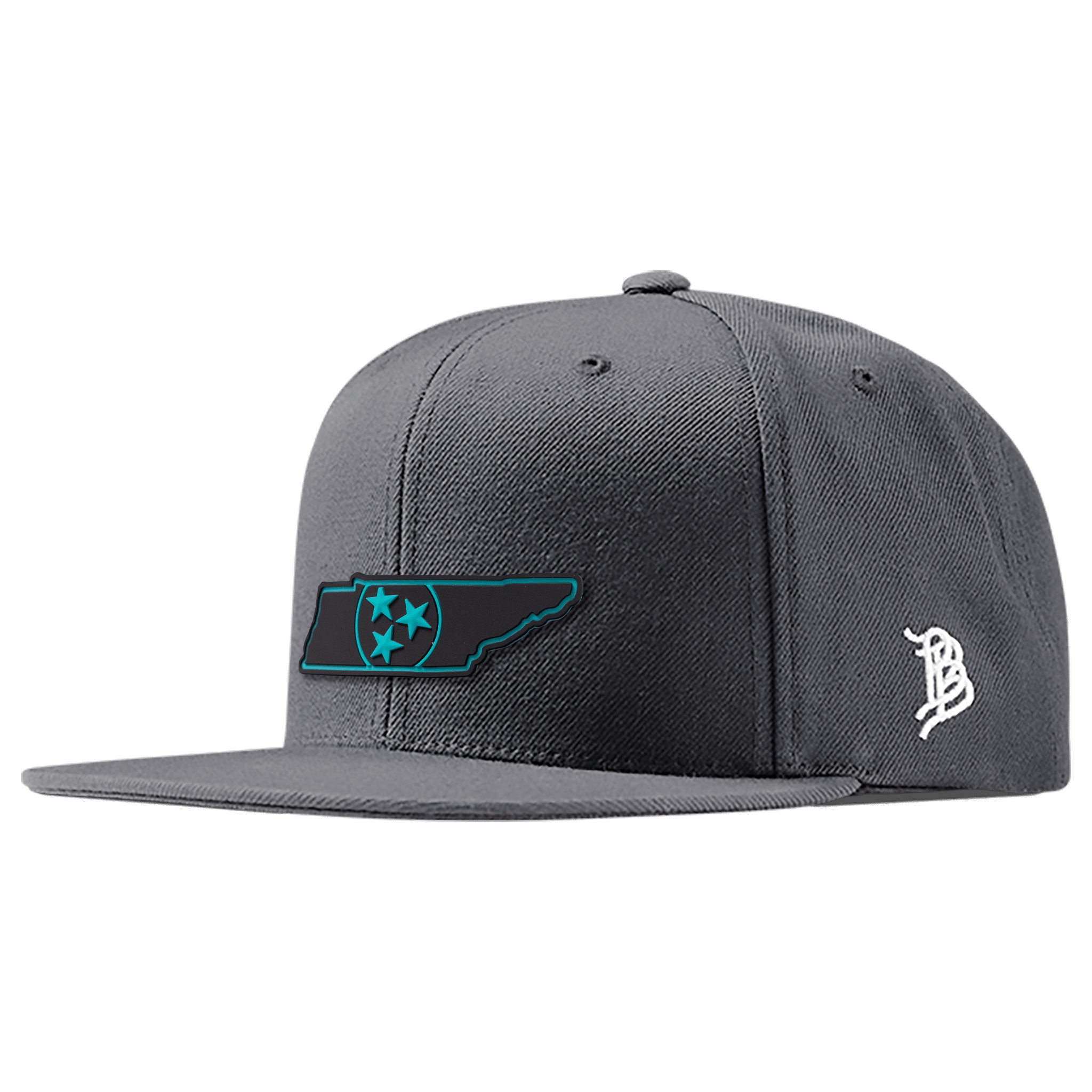 Tennessee Turquoise PVC Classic Snapback