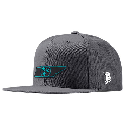 Tennessee Turquoise PVC Classic Snapback