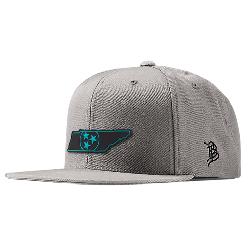 Tennessee Turquoise PVC Classic Snapback