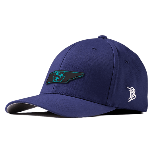 Tennessee Turquoise PVC Flexfit Fitted