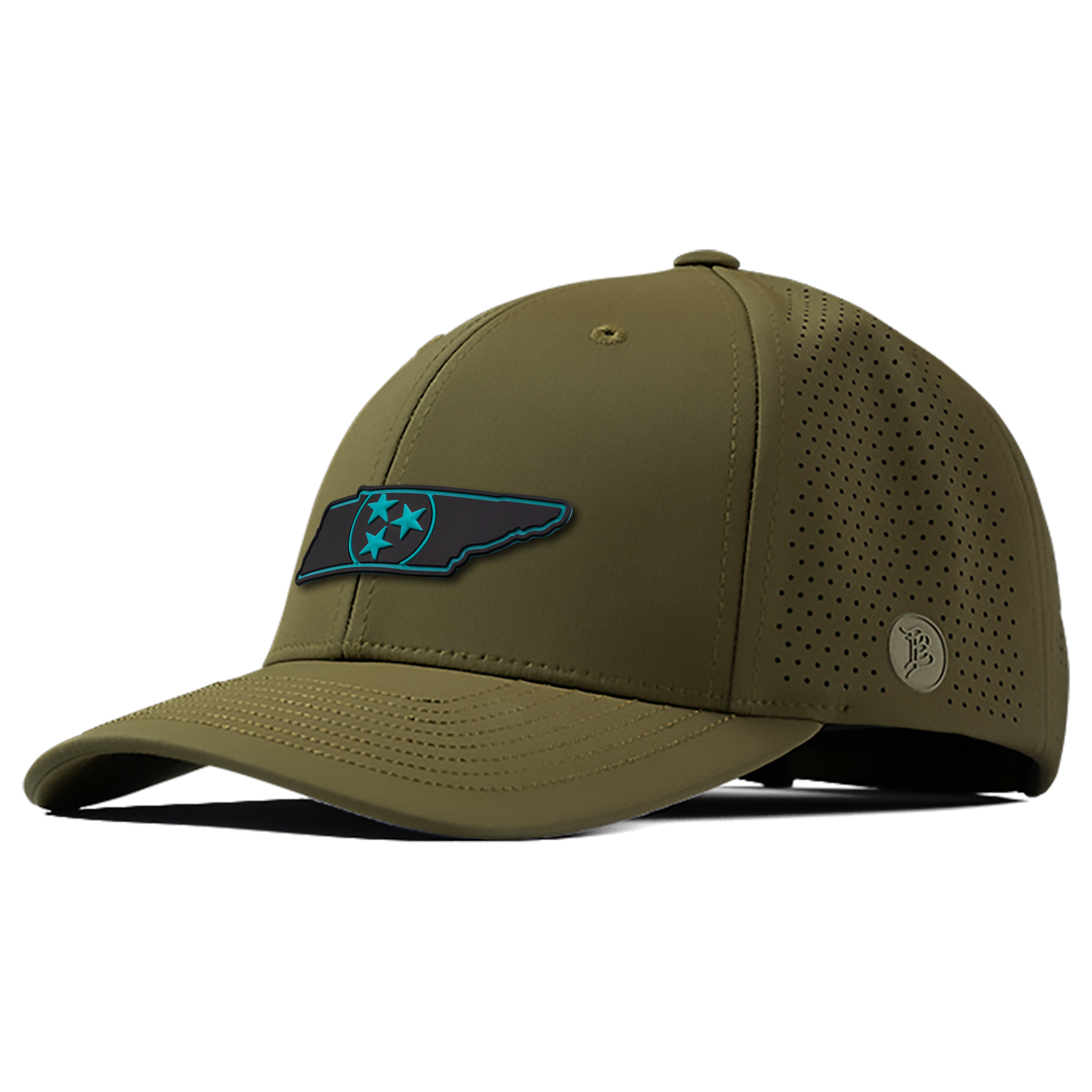 Tennessee Turquoise PVC Elite Curved