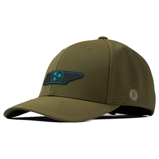 Tennessee Turquoise PVC Elite Curved