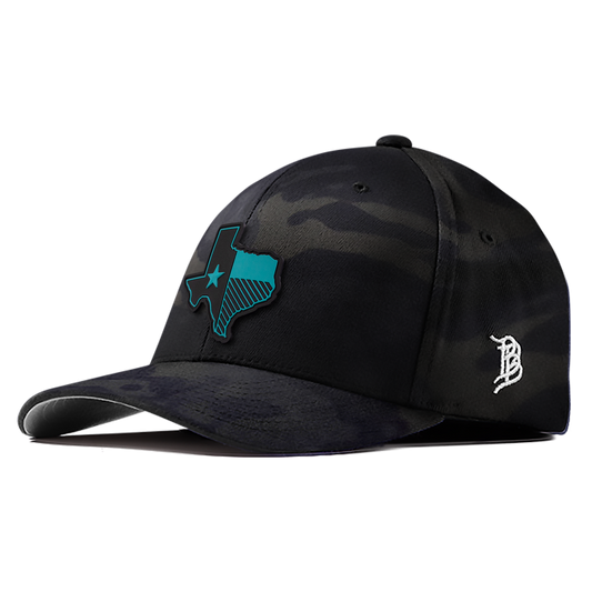 Texas Turquoise PVC Flexfit Fitted