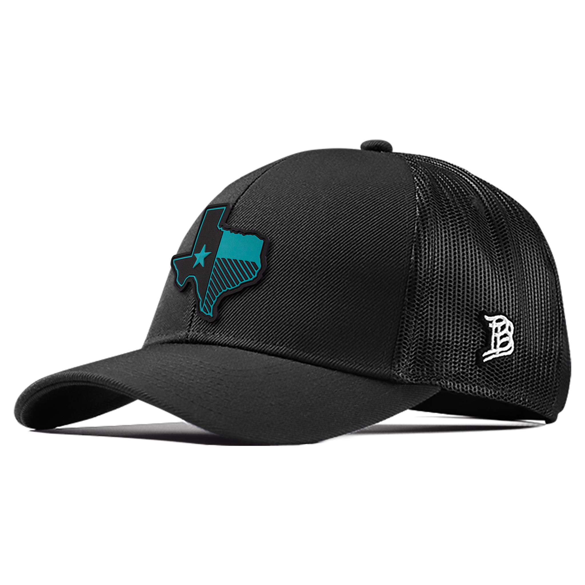 Texas Turquoise PVC Flexfit Snapback Trucker