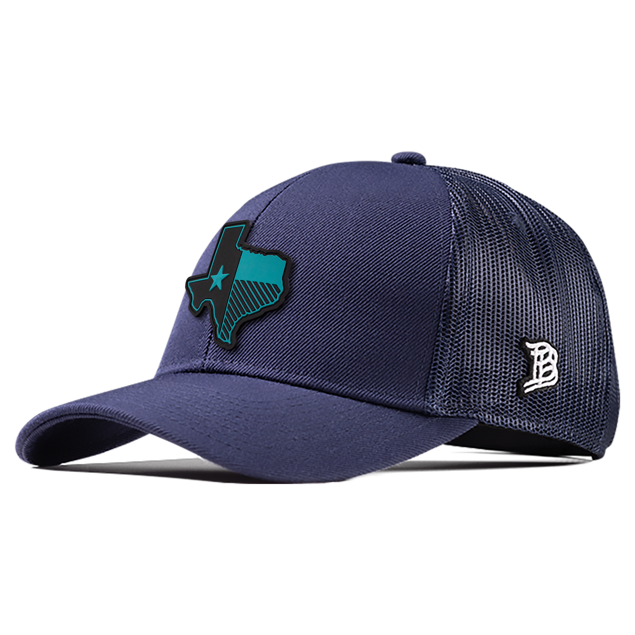 Texas Turquoise PVC Flexfit Snapback Trucker