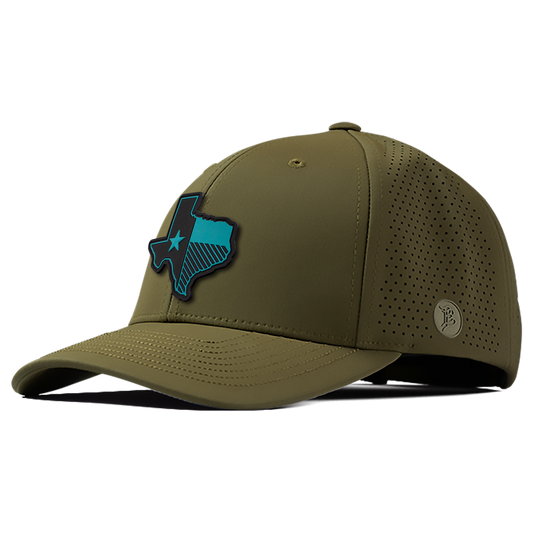 Texas Turquoise PVC Elite Curved