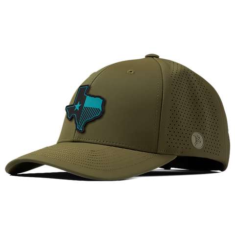 Texas Turquoise PVC Elite Curved