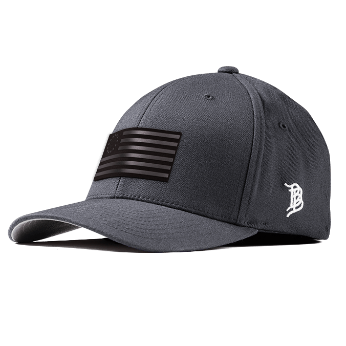 1776 Midnight Flexfit Fitted Charcoal