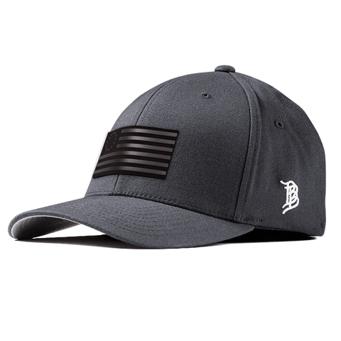 1776 Midnight Flexfit Fitted Charcoal