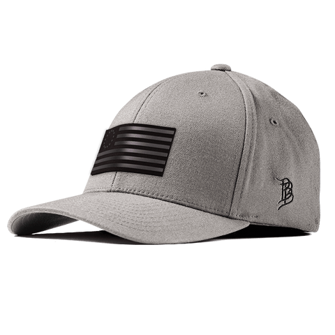 1776 Midnight Flexfit Fitted Heather Gray