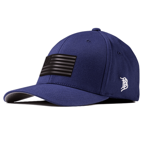 1776 Midnight Flexfit Fitted Navy