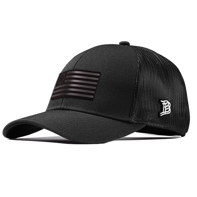 1776 Midnight Stretch Snapback Trucker