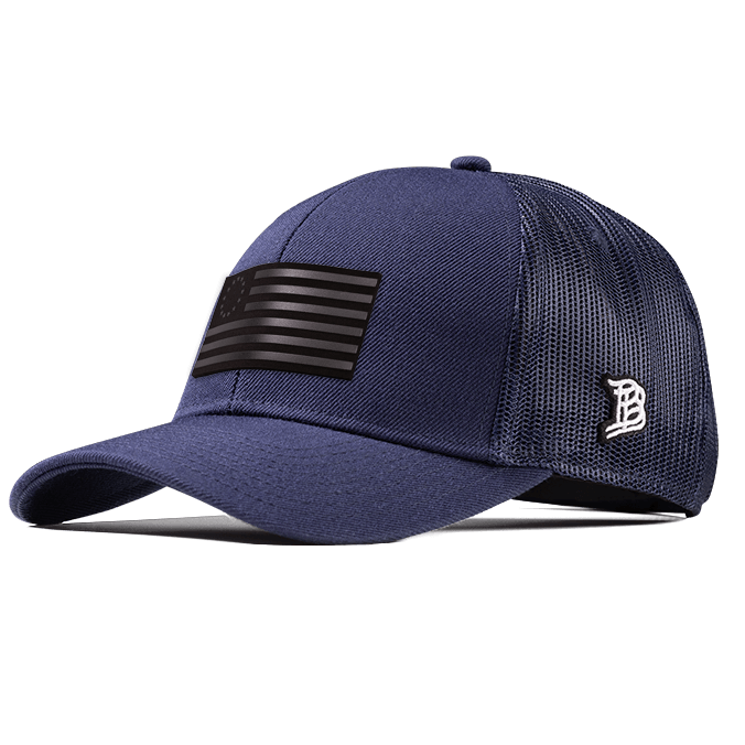 1776 Midnight Flexfit Snapback Trucker