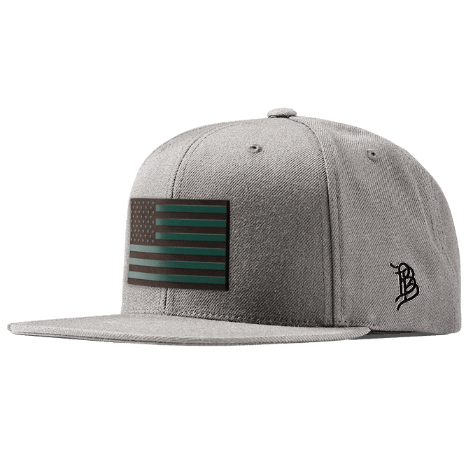 Old Glory Green Classic Snapback