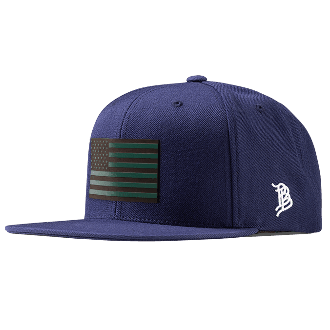 Old Glory Green Classic Snapback