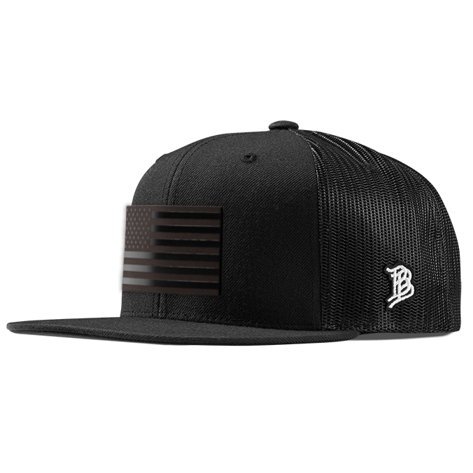 Old Glory Midnight Flat Trucker