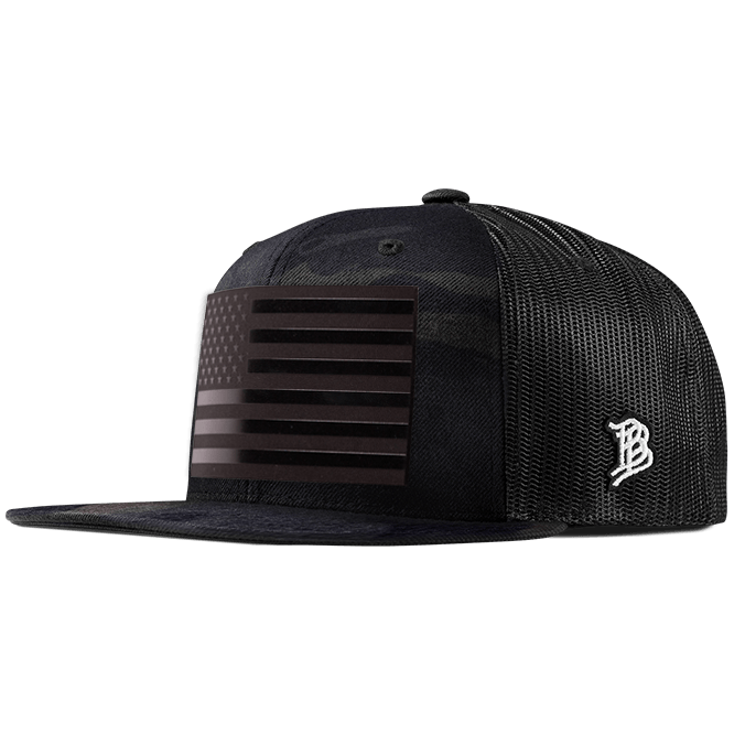 Salute Midnight Flat Trucker