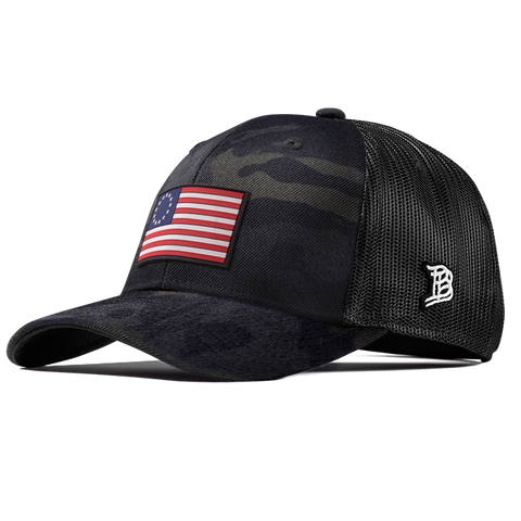 1776 PVC Curved Trucker