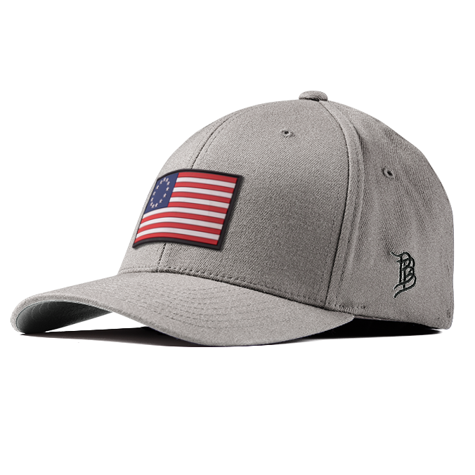 1776 PVC Flexfit Fitted Heather Gray