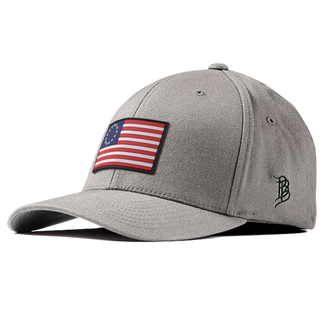 1776 PVC Flexfit Fitted Heather Gray