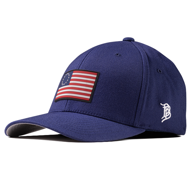 1776 PVC Flexfit Fitted Navy