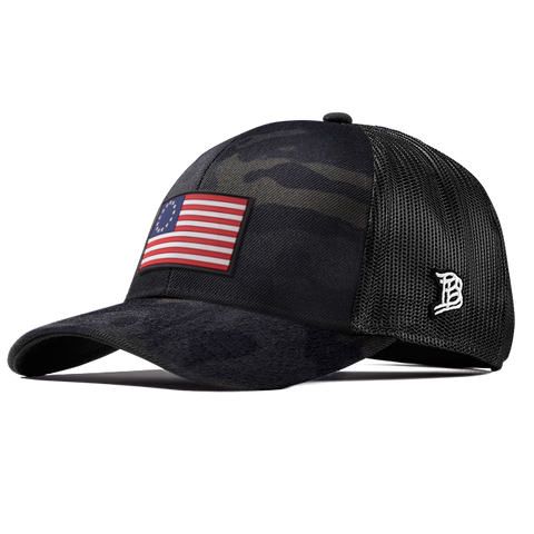 1776 PVC Flexfit Snapback Trucker