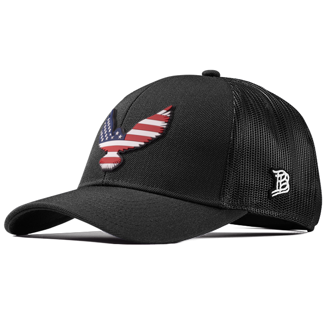 Freedom Eagle PVC Flexfit Snapback Trucker