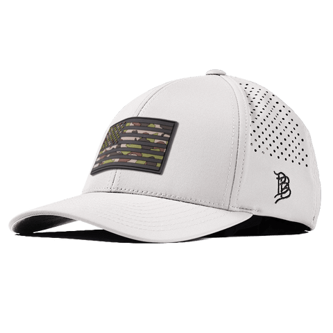 Green Camo Glory PVC Curved Performance