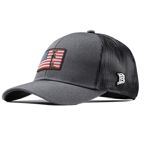 Memorial PVC Flexfit Snapback Trucker