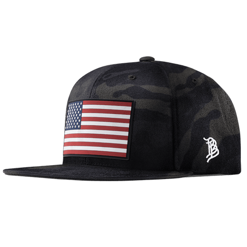 Old Glory Salute PVC Classic Snapback