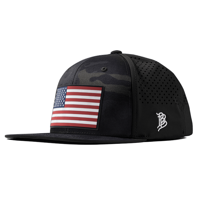 Old Glory Salute PVC Flat Performance