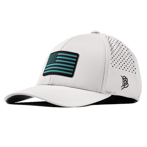 Old Glory Turquoise PVC Curved Performance