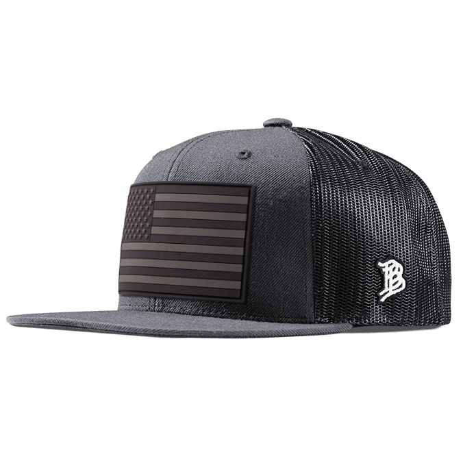 Salute Midnight PVC Flat Trucker