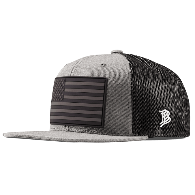 Salute Midnight PVC Flat Trucker