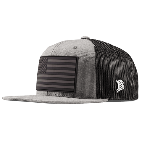 Salute Midnight PVC Flat Trucker