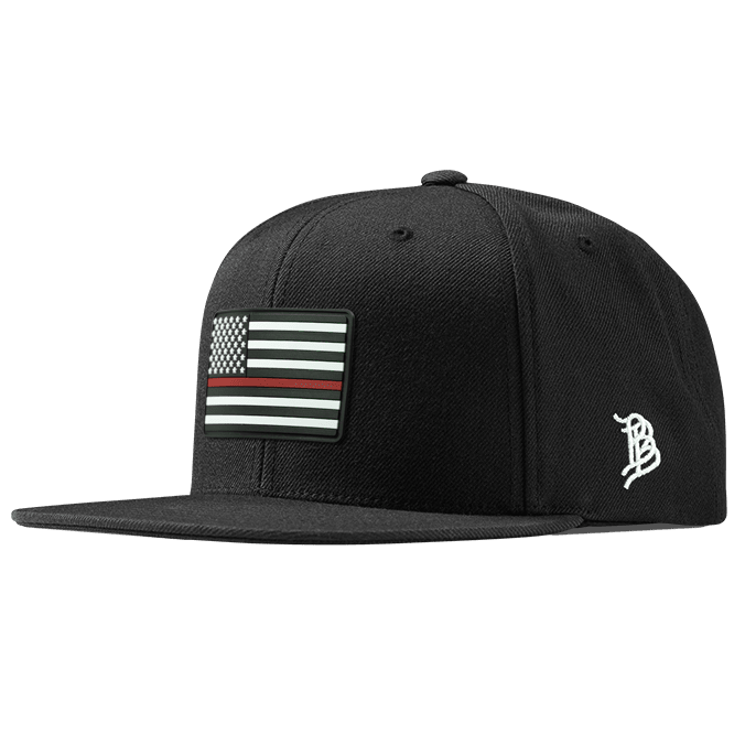 Thin Red Line PVC Classic Snapback