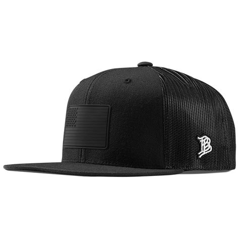 Old Glory Stealth PVC Flat Trucker