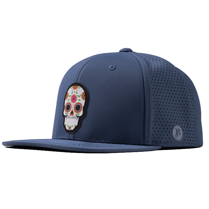Flower Skull PVC Elite Classic Navy 