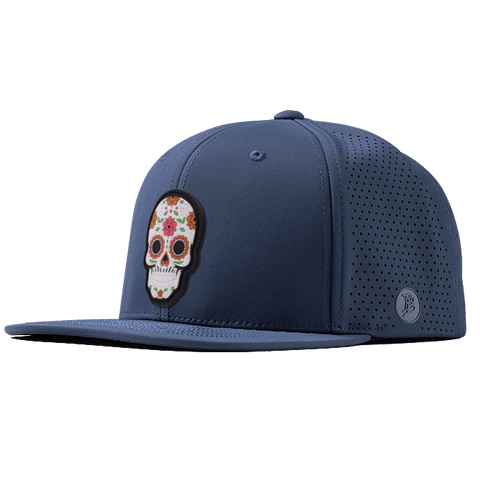Flower Skull PVC Elite Classic Navy 