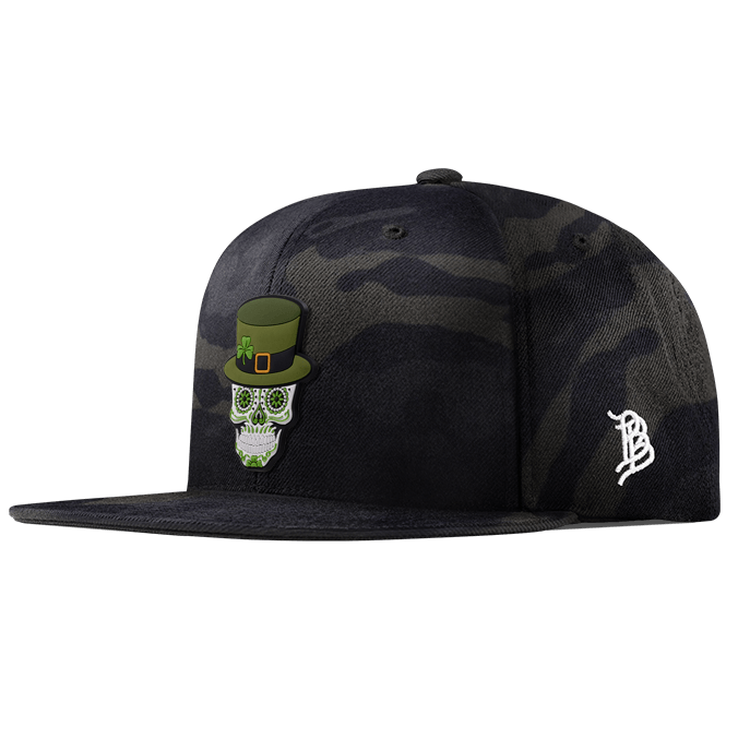 Leprechaun Skull PVC Classic Snapback