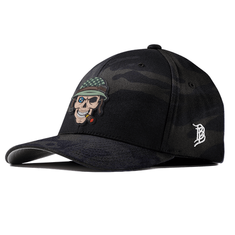 Sergeant Skull PVC Flexfit Fitted